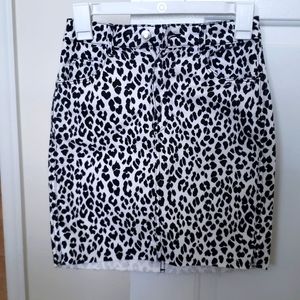 Black and White Skirt